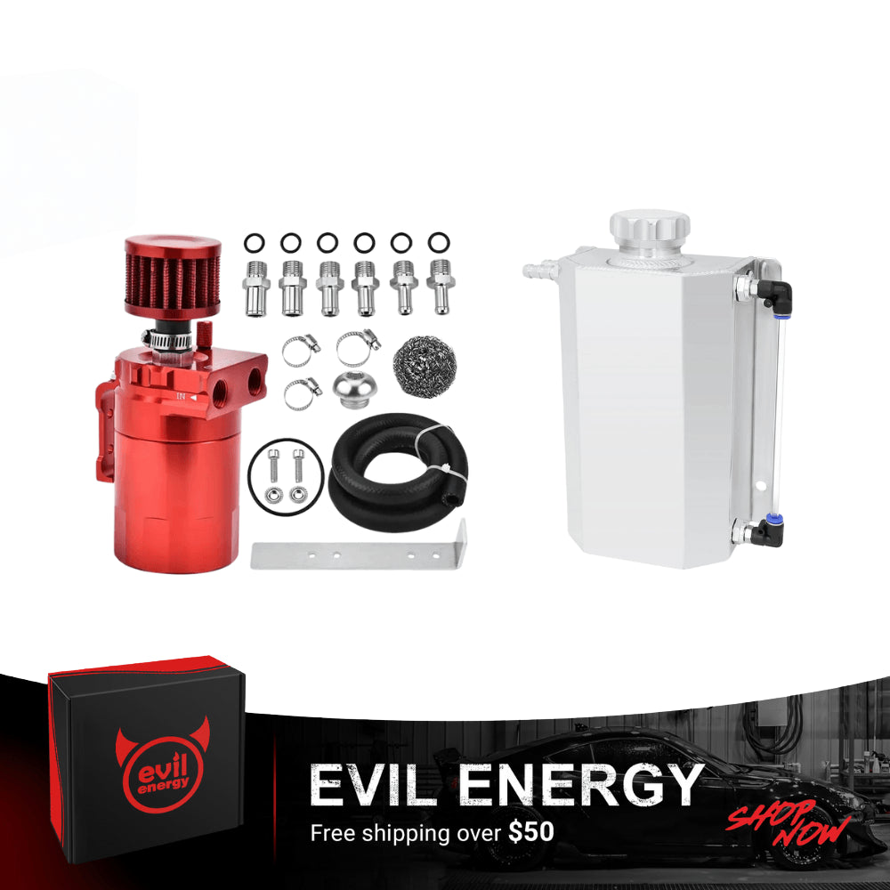 Universal Engine Protection Solution: Radiator Overflow Tank & Oil ...