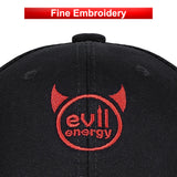 EVIL ENERGY Mesh Breathable Hat with Embroidered Logo Brand Peripheral