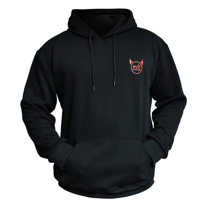 EVIL ENERGY Sweatshirt with Embroidered Logo - EVILENERGY