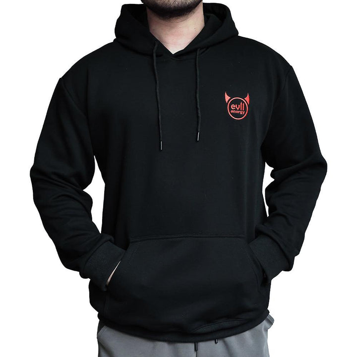 EVIL ENERGY Sweatshirt with Embroidered Logo - EVILENERGY