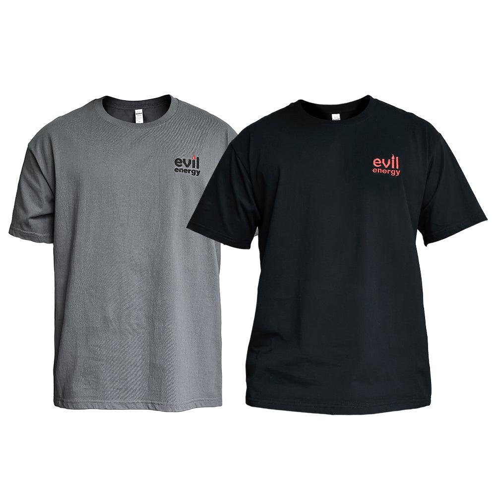 EVIL ENERGY T-shirt with Embroidered Logo Cotton - EVILENERGY