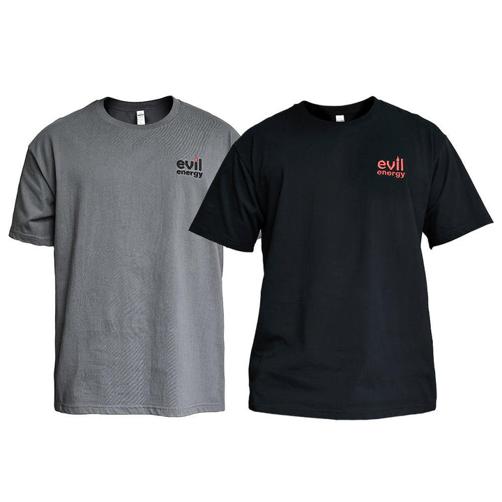 EVIL ENERGY T-shirt with Embroidered Logo Cotton - EVILENERGY