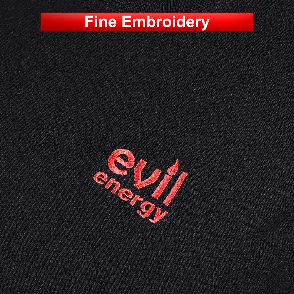 EVIL ENERGY T-shirt with Embroidered Logo Cotton - EVILENERGY