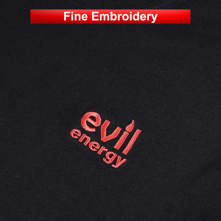 EVIL ENERGY T-shirt with Embroidered Logo Cotton - EVILENERGY