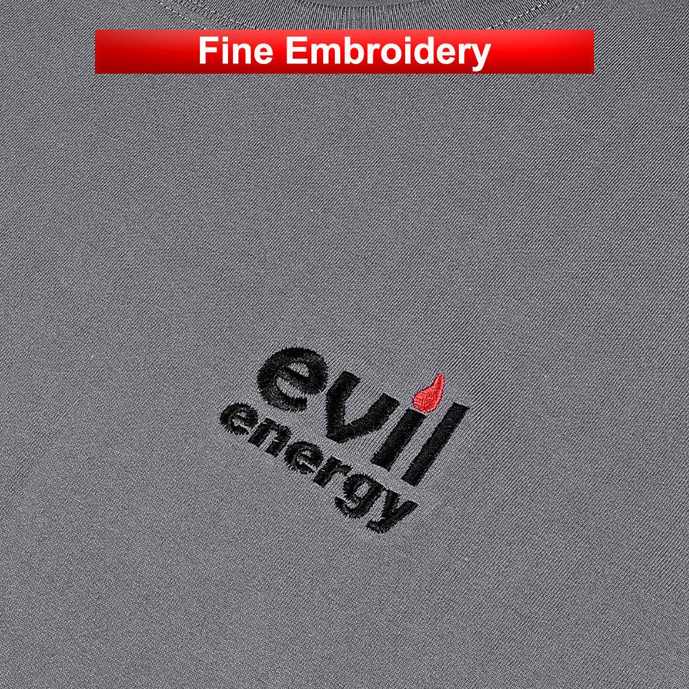 EVIL ENERGY T-shirt with Embroidered Logo Cotton - EVILENERGY