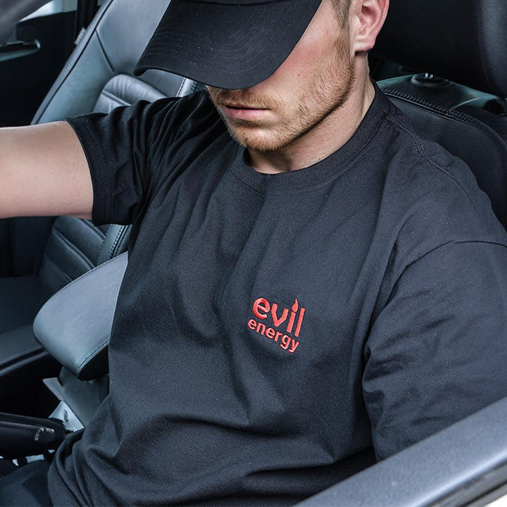 EVIL ENERGY T-shirt with Embroidered Logo Cotton - EVILENERGY