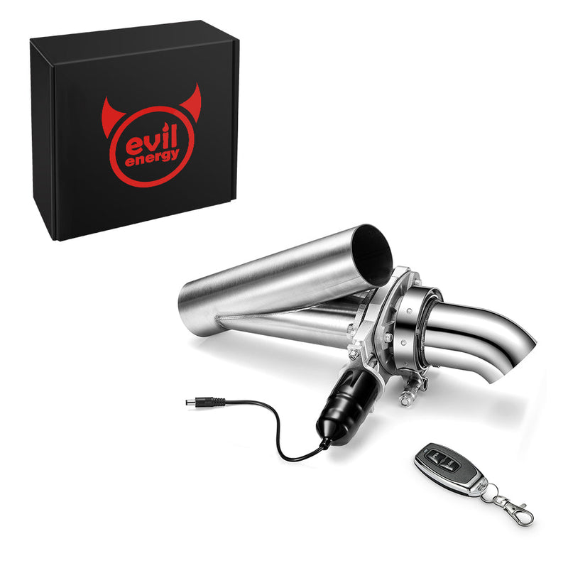 Evilenergy EVIL ENERGY Remote Electric Exhaust Cutout Kit (2.0/2.25/2.5/3.0 Inch)