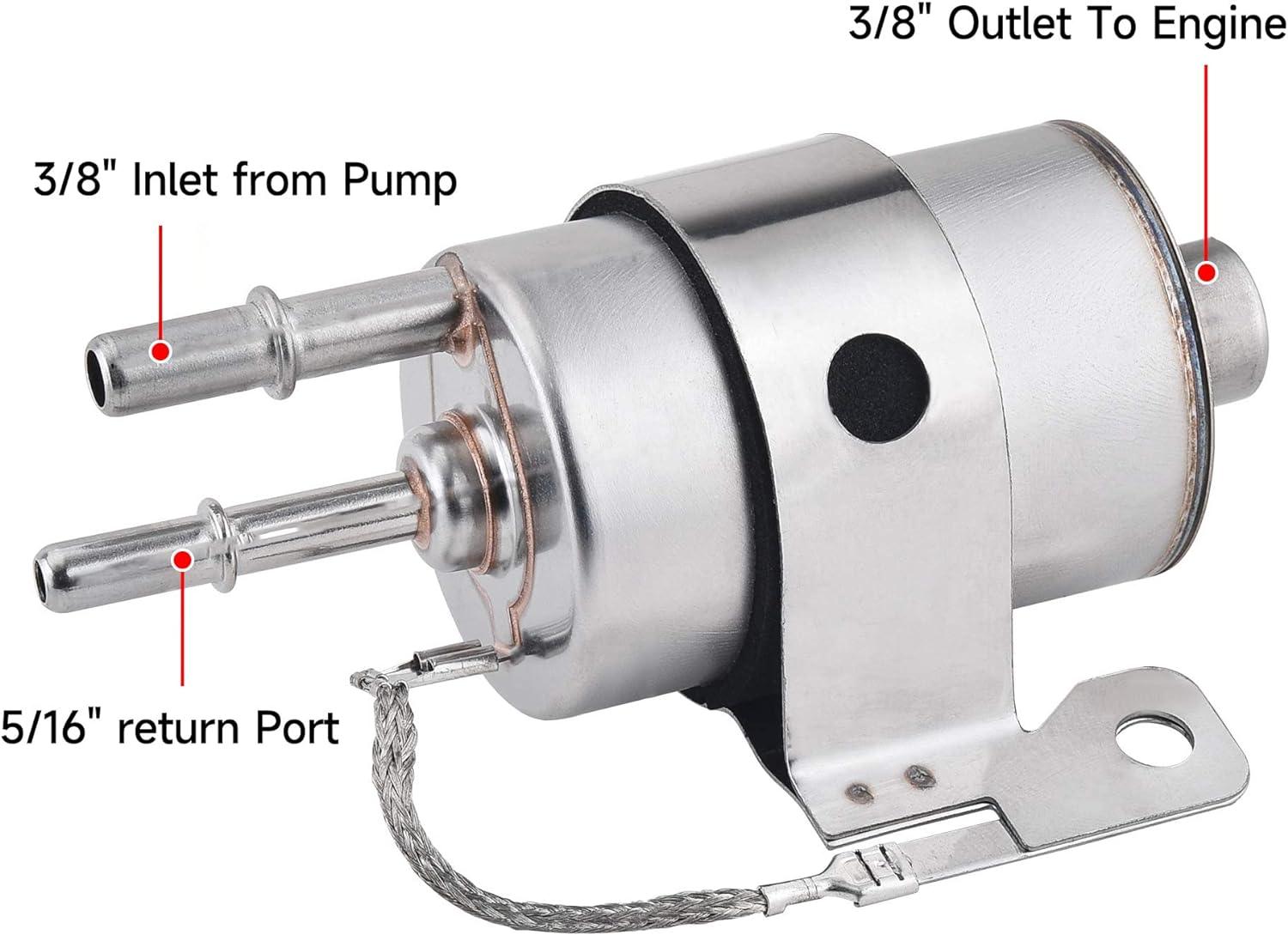 LS Swap Fuel Line Kit PTFE Fuel Hose External 300 LPH Fuel Pump Universal | EVIL ENERGY