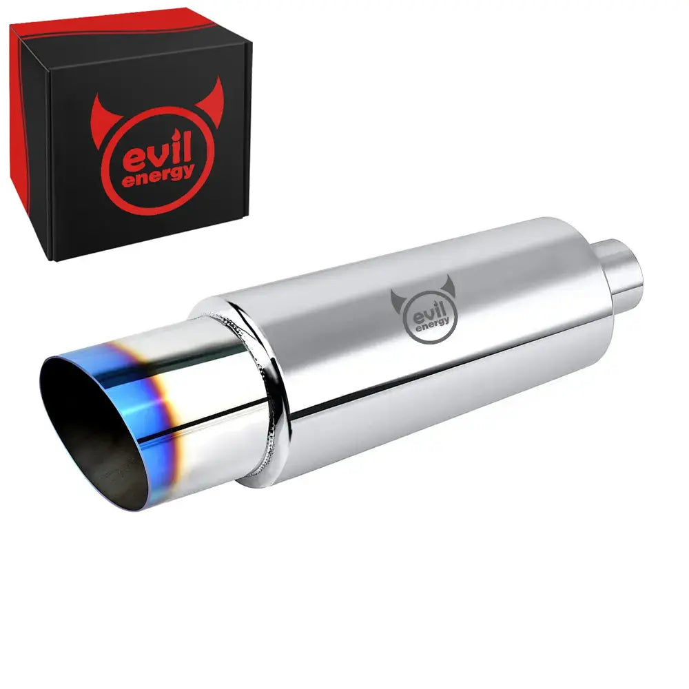EVIL ENERGY Universal Exhaust Muffler Stainless Steel EVILENERGY
