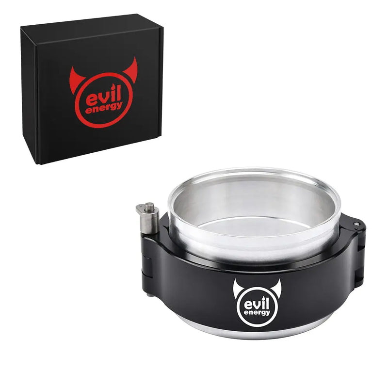 4" Aluminum HD V-Band Clamp Kit With Sleeve & Flanges – Universal For Air Intake/Intercooler Pipes