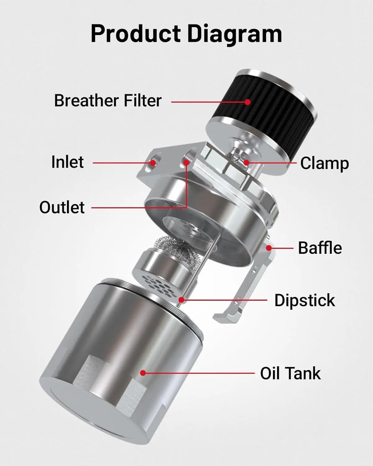 [silver,with Breather Filter]