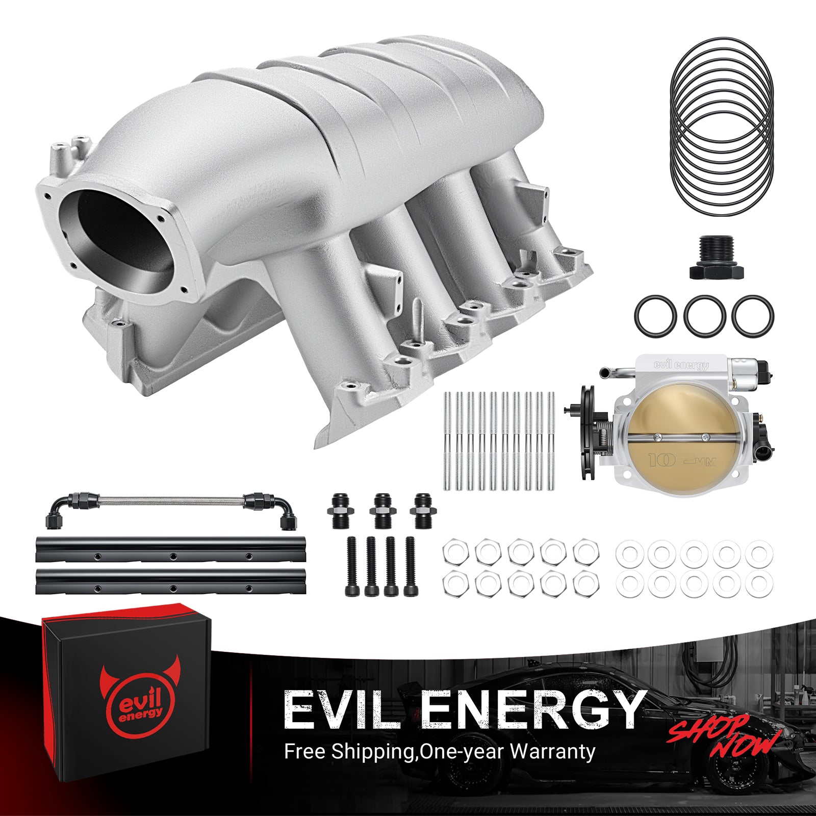 [Silver,With Throttle Body]