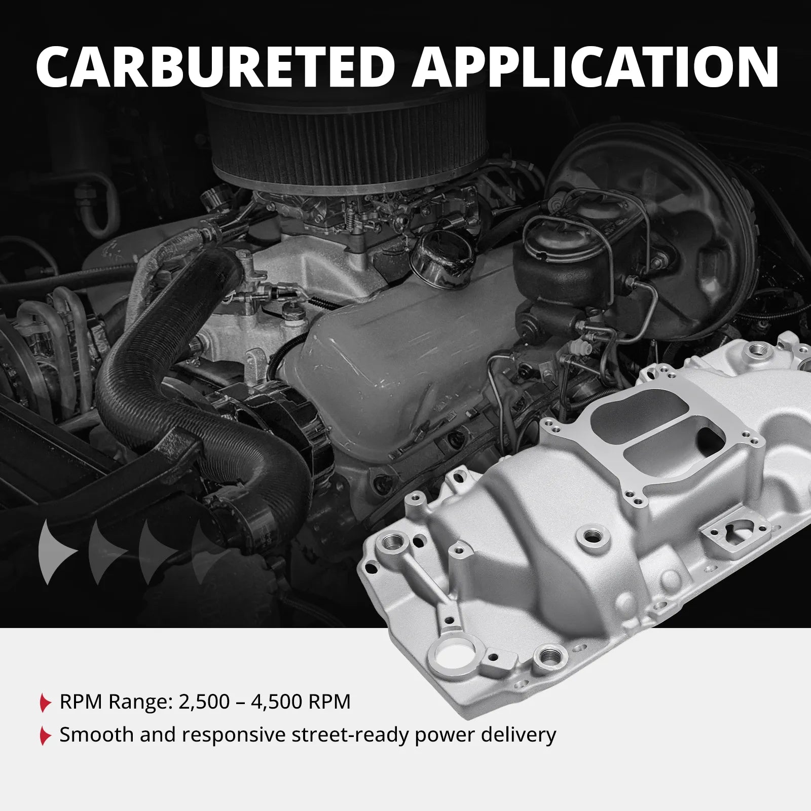 EVIL ENERGY Chevy Big Block Dual Plane Intake Manifold