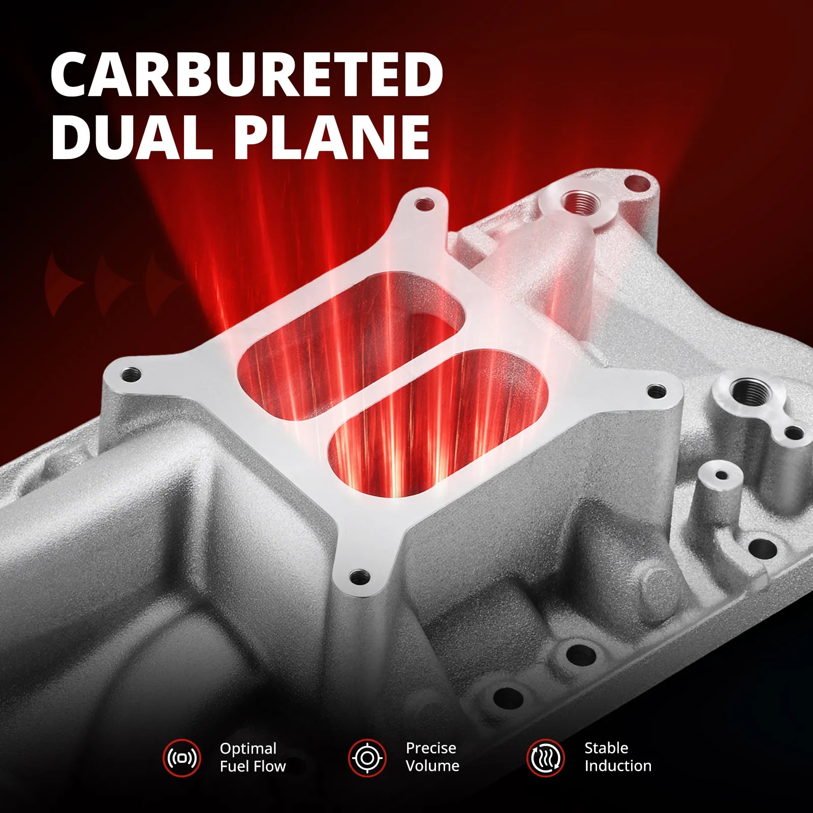 EVIL ENERGY Ford Small Block Dual Plane Intake Manifold