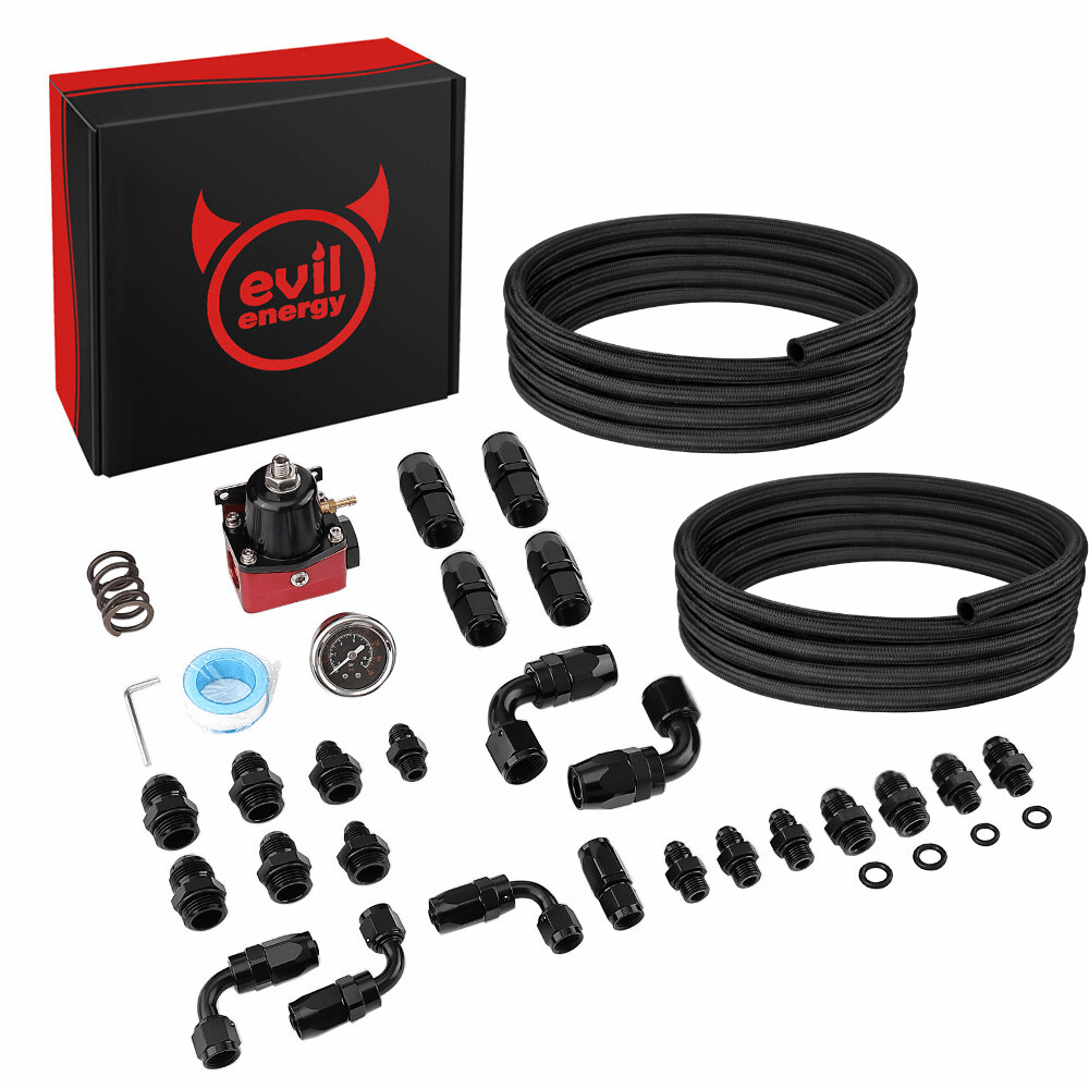 Return-Style Fuel System Kit Fuel Pressure Regulator 20-120PSI Universal | EVIL ENERGY