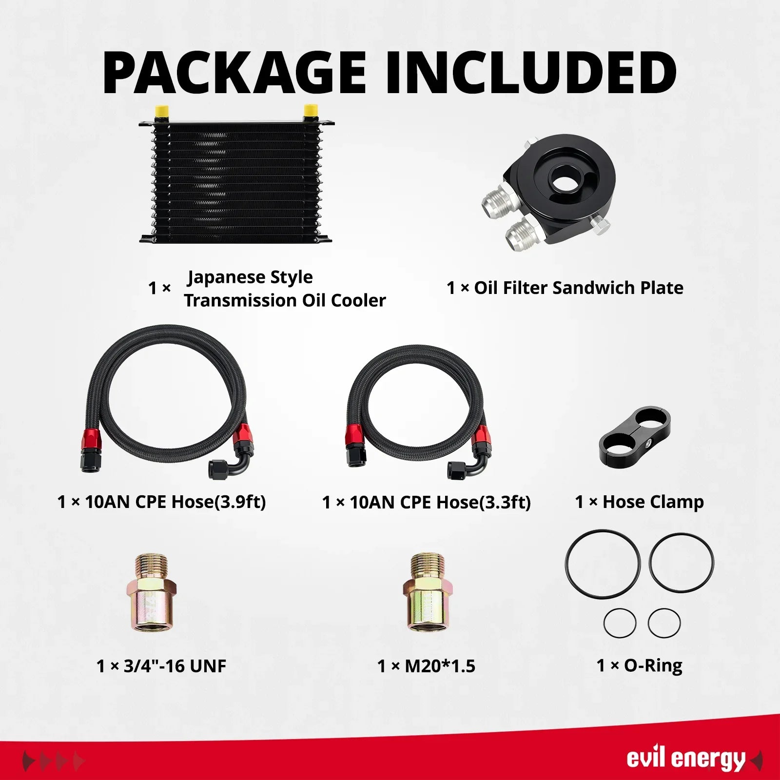 [Oil Cooler Kit - 10 Row]