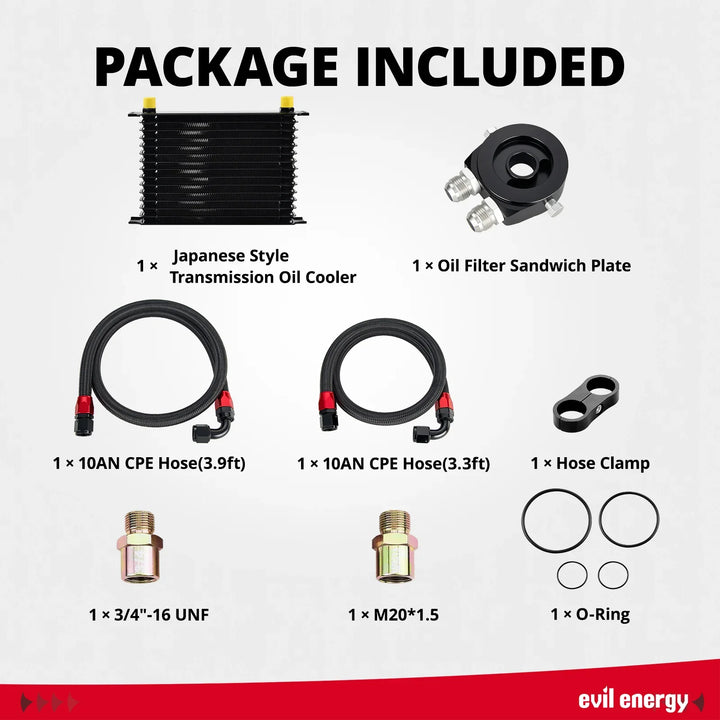 [Oil Cooler Kit - 10 Row]