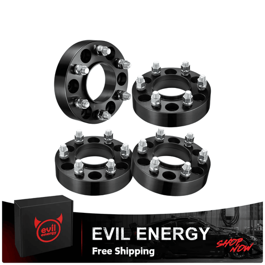 6×5.5 Wheel Spacers with 19-20 Ram 1500, 1.5 Inch Hub Centric