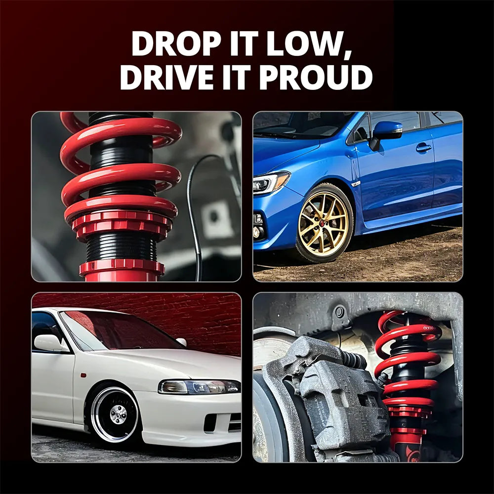 EVIL ENERGY 1998-2007 VW Golf MK4 /1998-2010 VW Beetle/1999-2006 Seat Leon/1999-2005 VW Jetta MK4 Coilover Shock Absorbers 4PCS
