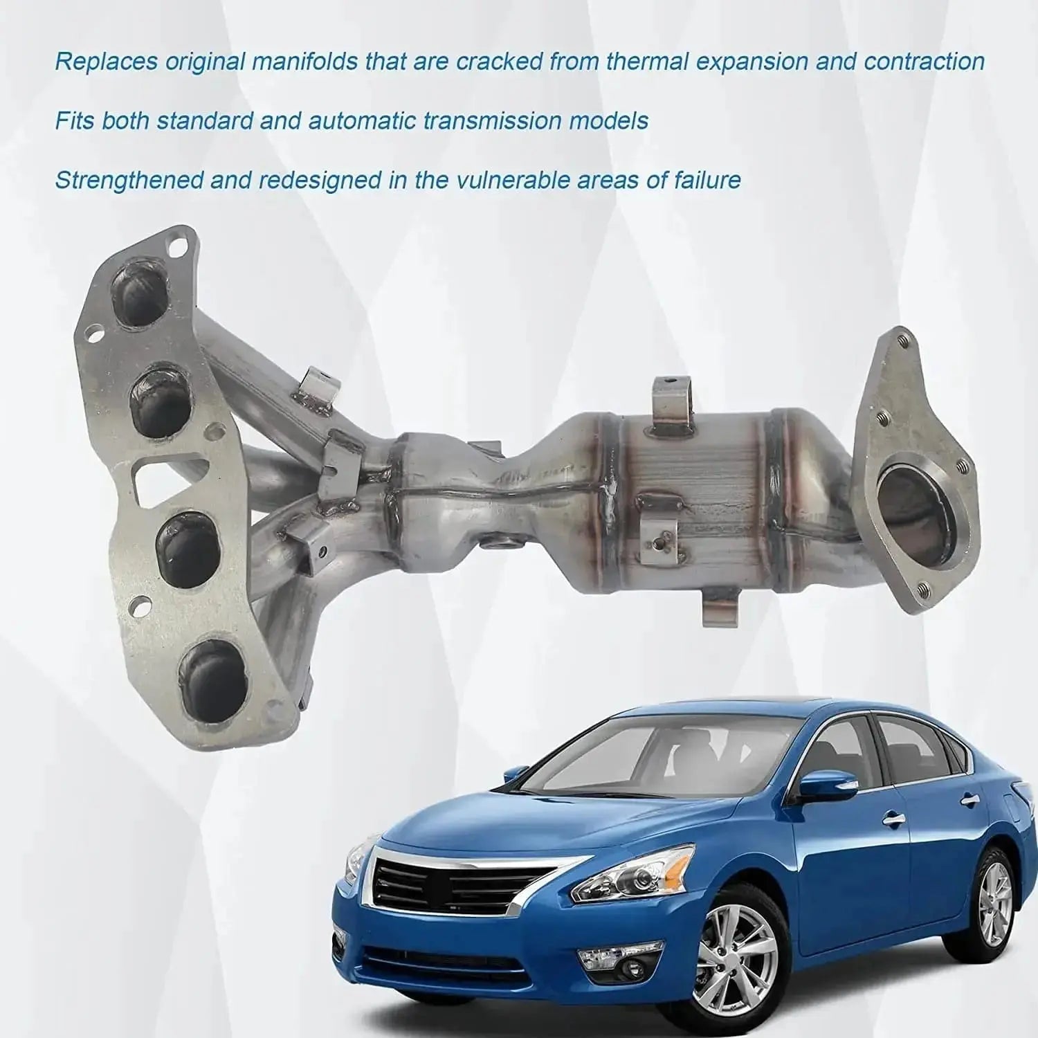 mysite Exhaust Manifold for 2007-2013 Nissan Altima L4 2.5L Dorman 674-933 | EVIL ENERGY