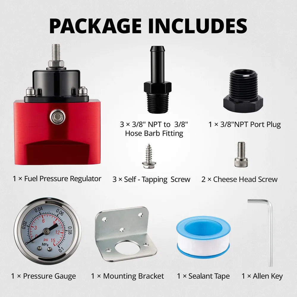 [Non-Vacuum,3/8" NPT to 3/8" Brab Fittings]