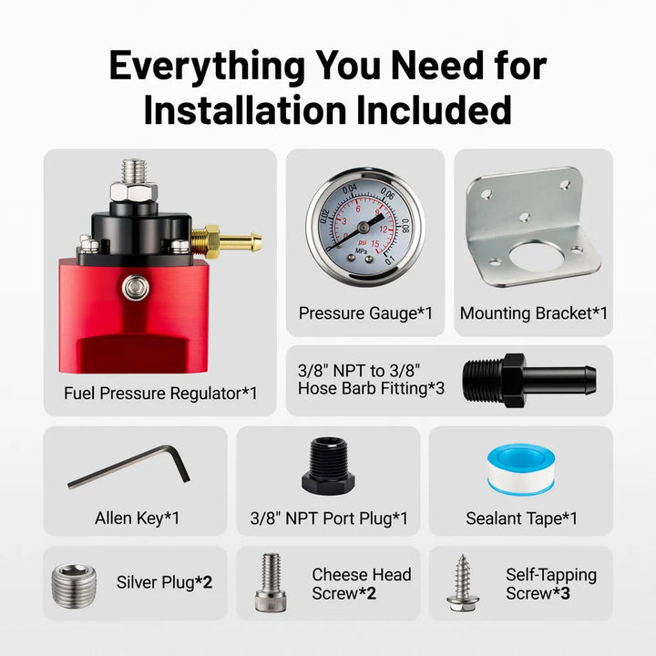 [Vacuum Referenced,3/8" NPT to 3/8" Brab Fittings]