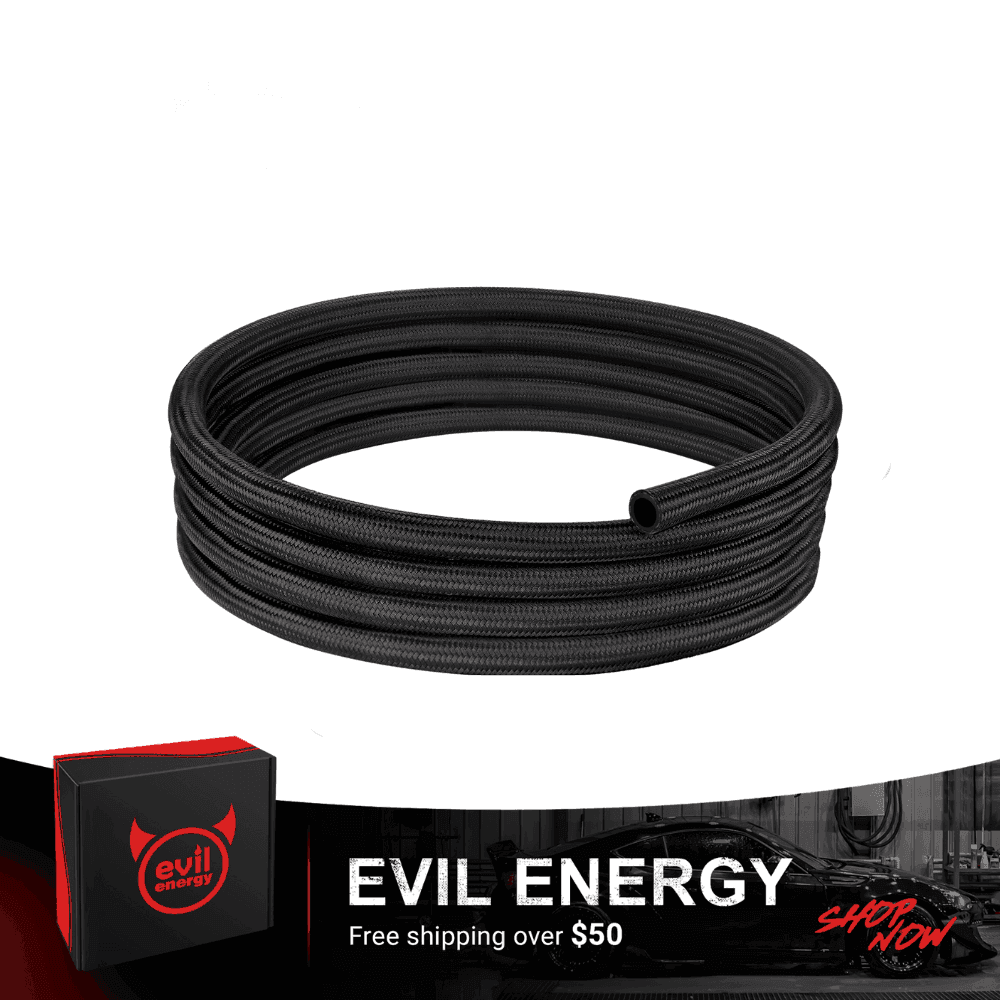 12AN CPE Fuel Line Nylon Braided Fuel Hose 10FT