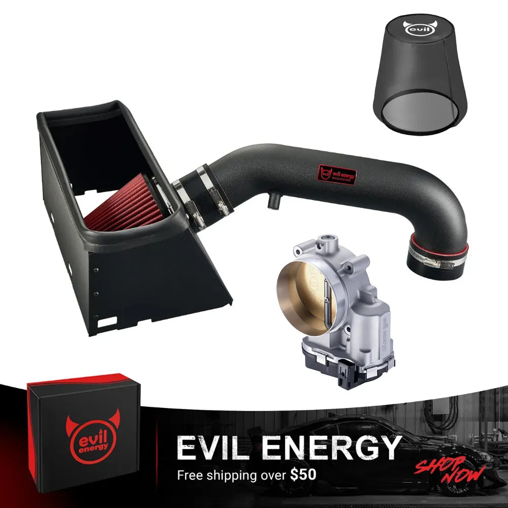 EVIL ENERGY Cold Air Intake & 90mm Throttle Body Kit for 2012-2018 Dodge Ram 1500 5.7L HEMI