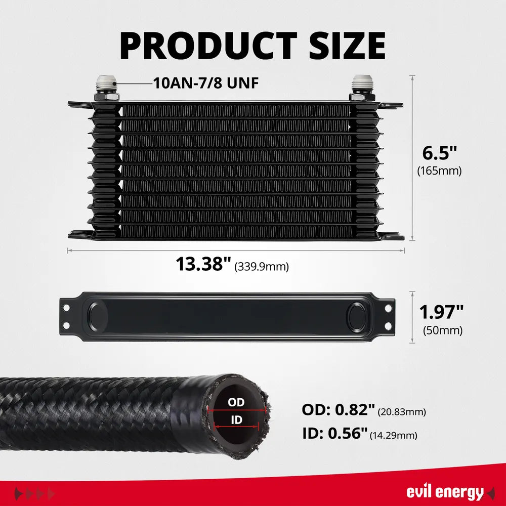 [Oil Cooler Kit - 10 Row]