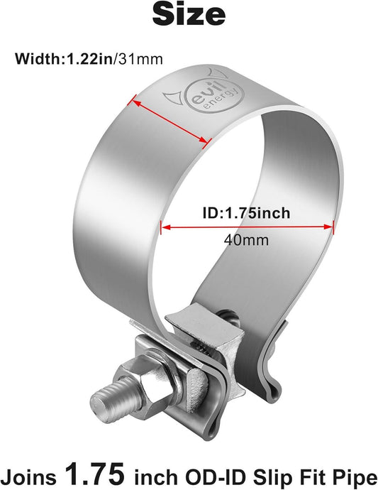 Narrow Band Muffler Clamp [1.75 INCH]