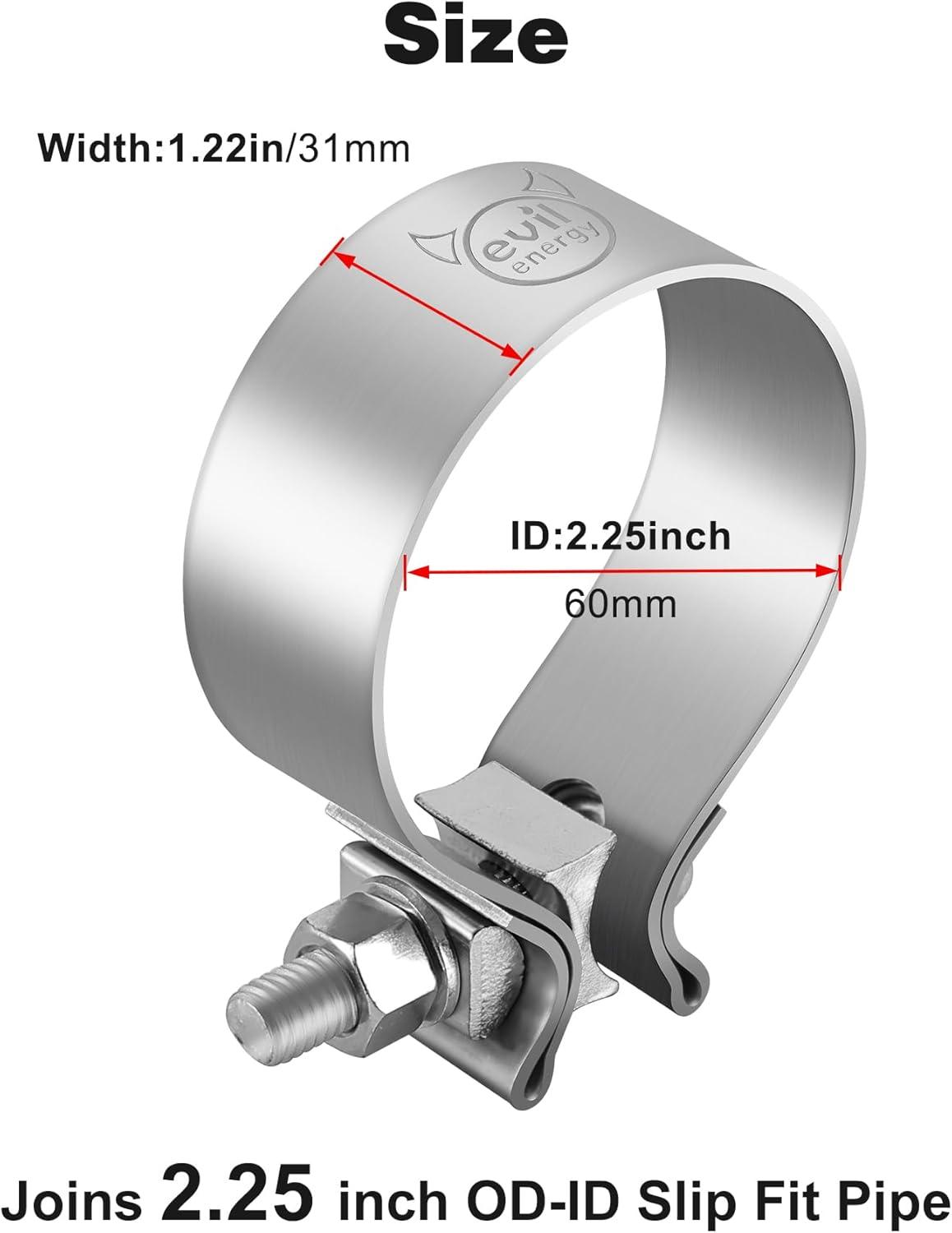 Narrow Band Muffler Clamp [2.25 Inch]