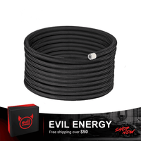 EVIL ENERGY 4/6/8/10AN PTFE Fuel Line E85 Nylon Braided Fuel Hose 10-25FT Optional