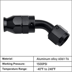 EVIL ENERGY 6/8/10AN PTFE Fuel Line Kit E85 Nylon Braided Fuel Hose 20ft Black Evilenergy 1684915293 - View #11