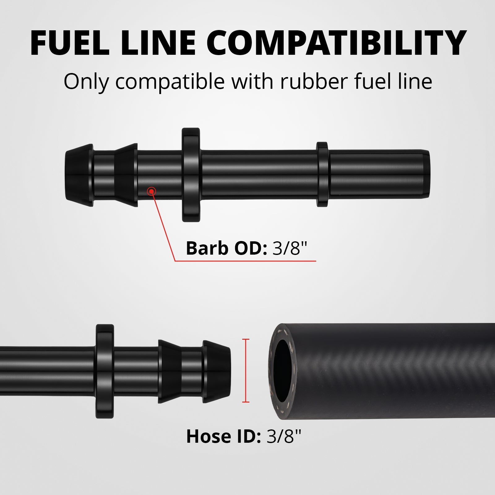 [3/8 inch Barb to 3/8 inch]