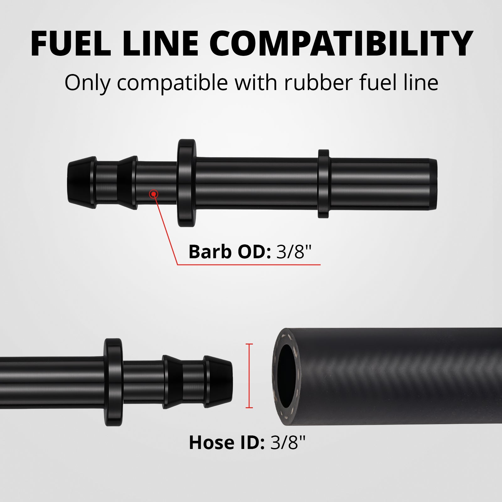 [3/8 inch Barb to 3/8 inch]