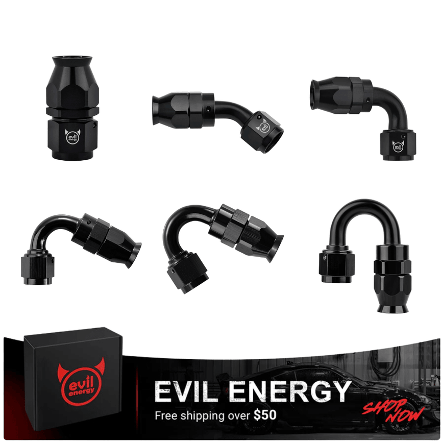 PTFE Fuel Line Kits | 6AN, 8AN & Custom Sizes Available – EVILENERGY