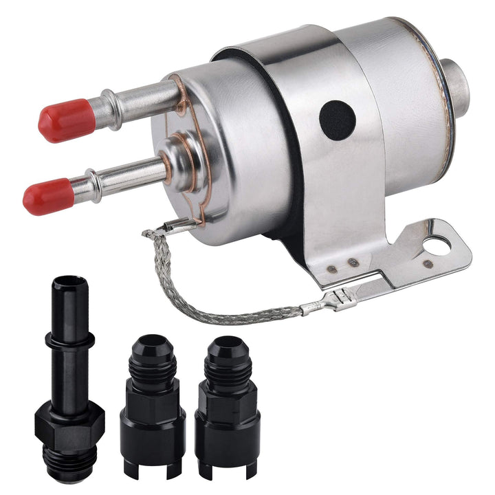 EVIL ENERGY Fuel Filter Regulator 58PSI Inline Fuel Pump with 6AN CPE 25FT Fuel Hose Kit - EVILENERGY
