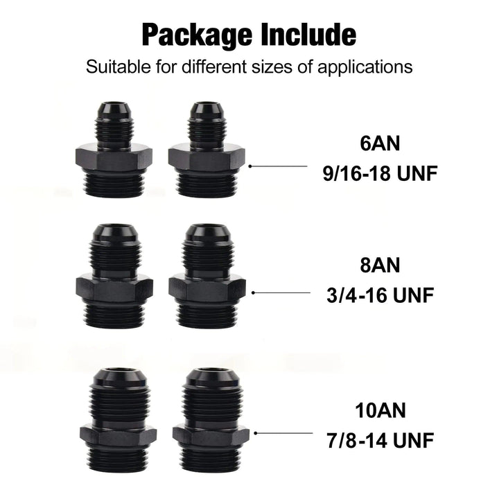 EVIL ENERGY EFI Returnless Fuel System Kit Fuel Pressure Regulator Adjustable 20-120PSI | 8 Installation Combo - EVILENERGY