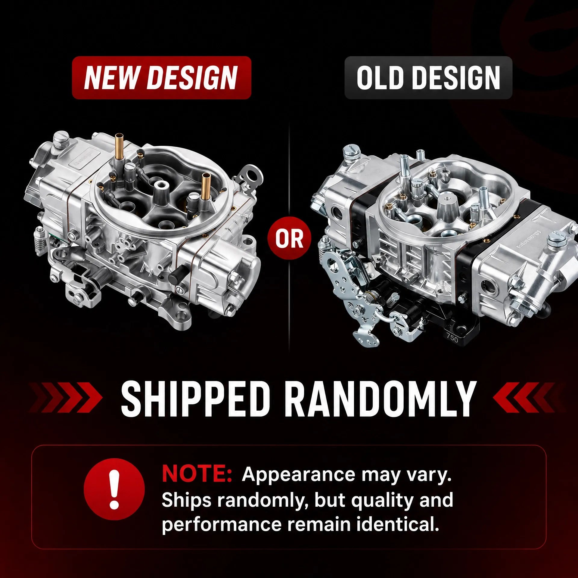 EVIL ENERGY Quick Fuel 750 CFM 4-barrel Carburetor Mechanical Secondary