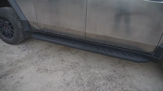 EVIL ENERGY Cybertruck Side Steps - 2PCS Heavy-Duty Running Boards, Anti-Slip Nerf Bars, No-Drill Bolt-On Installation, Rust-Proof Coating, 550LB Load Capacity - Tesla Cybertruck 2019-2025